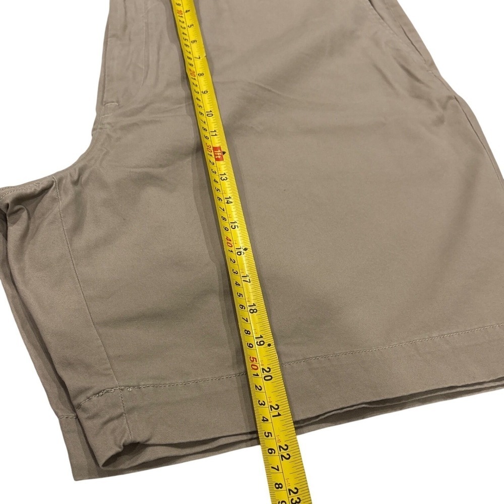 Polo Ralph Lauren Stretch Classic Fit Chino Shorts Khaki Tan Mens Size 48B - Picture 6 of 11